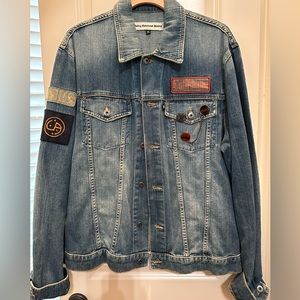Men’s Juicy Couture Denim Jacket, Size XL